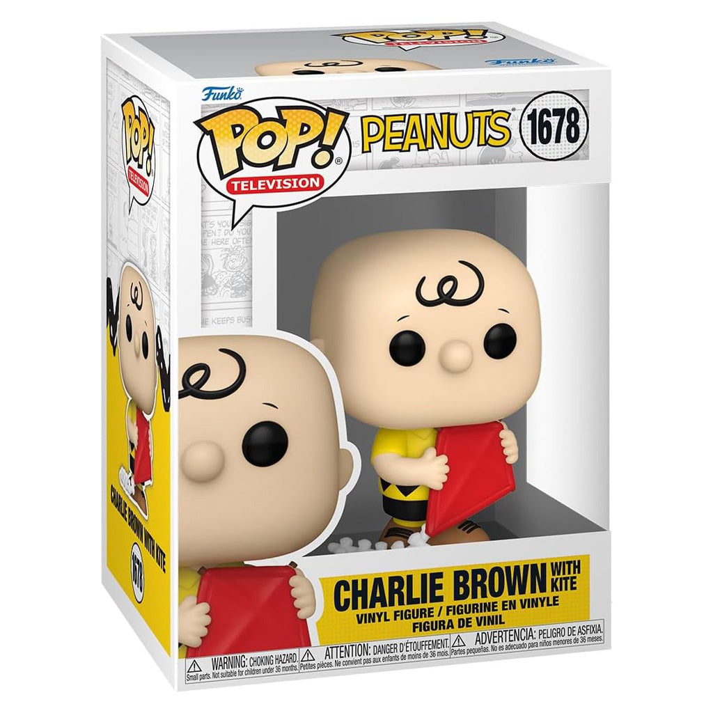 FUNKO POP PEANUTS CHARLIE BROWN W/KITE 1678