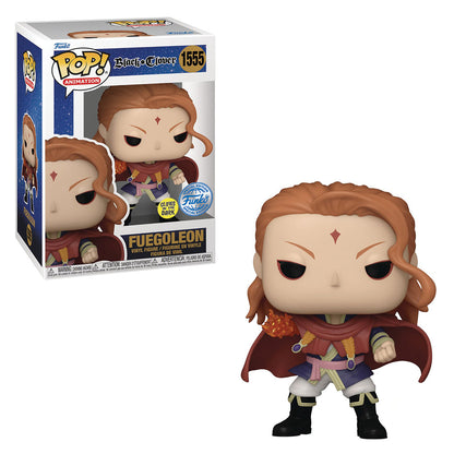 FUNKO POP BLACK CLOVER S2 FUEGOLEON GLOW *EX* 1555