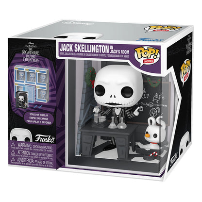 FUNKO POP NOOKS DISNEY TNBC JACK SKELLINGTON IN ROOM 90377