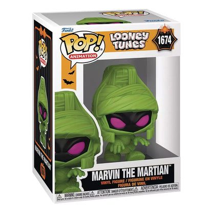 FUNKO POP LOONEY TUNES HALLOWEEN MARVIN THE MARTIAN MUMMY 1674