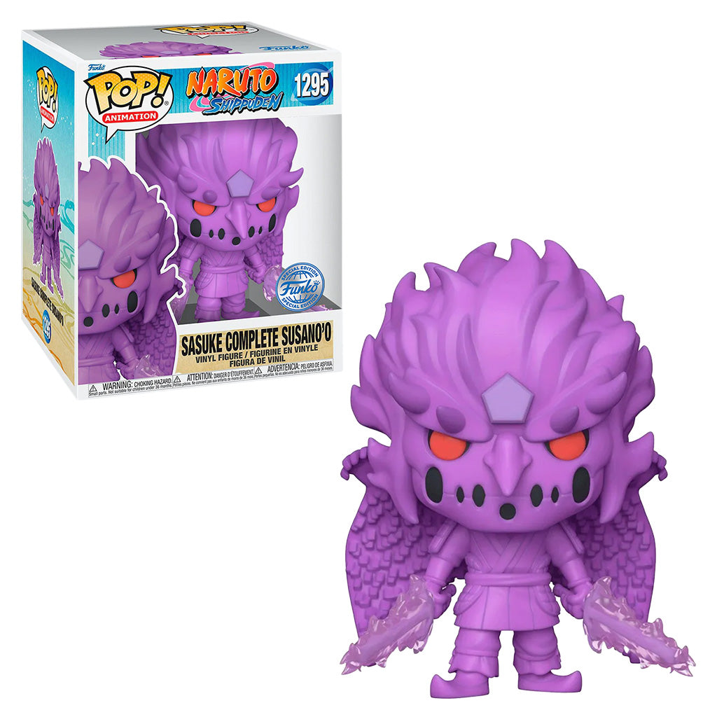 FUNKO POP ANIMATION NARUTO SHIPPUDEN SUPER SIZED EXCLUSIVE - SASUKE COMPLETE SUSANO'O 1295