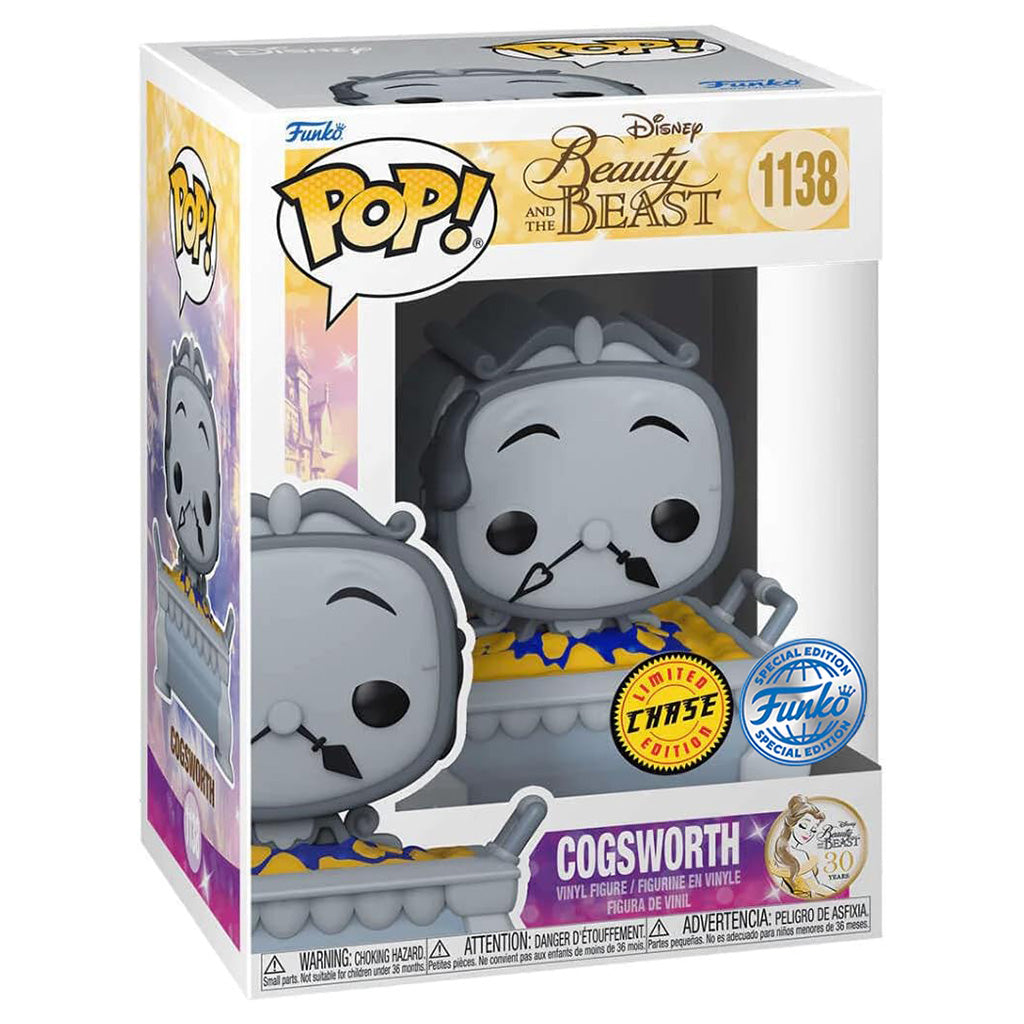 FUNKO CHASE DISNEY COGSWORTH IN COBBLER PAN 1138