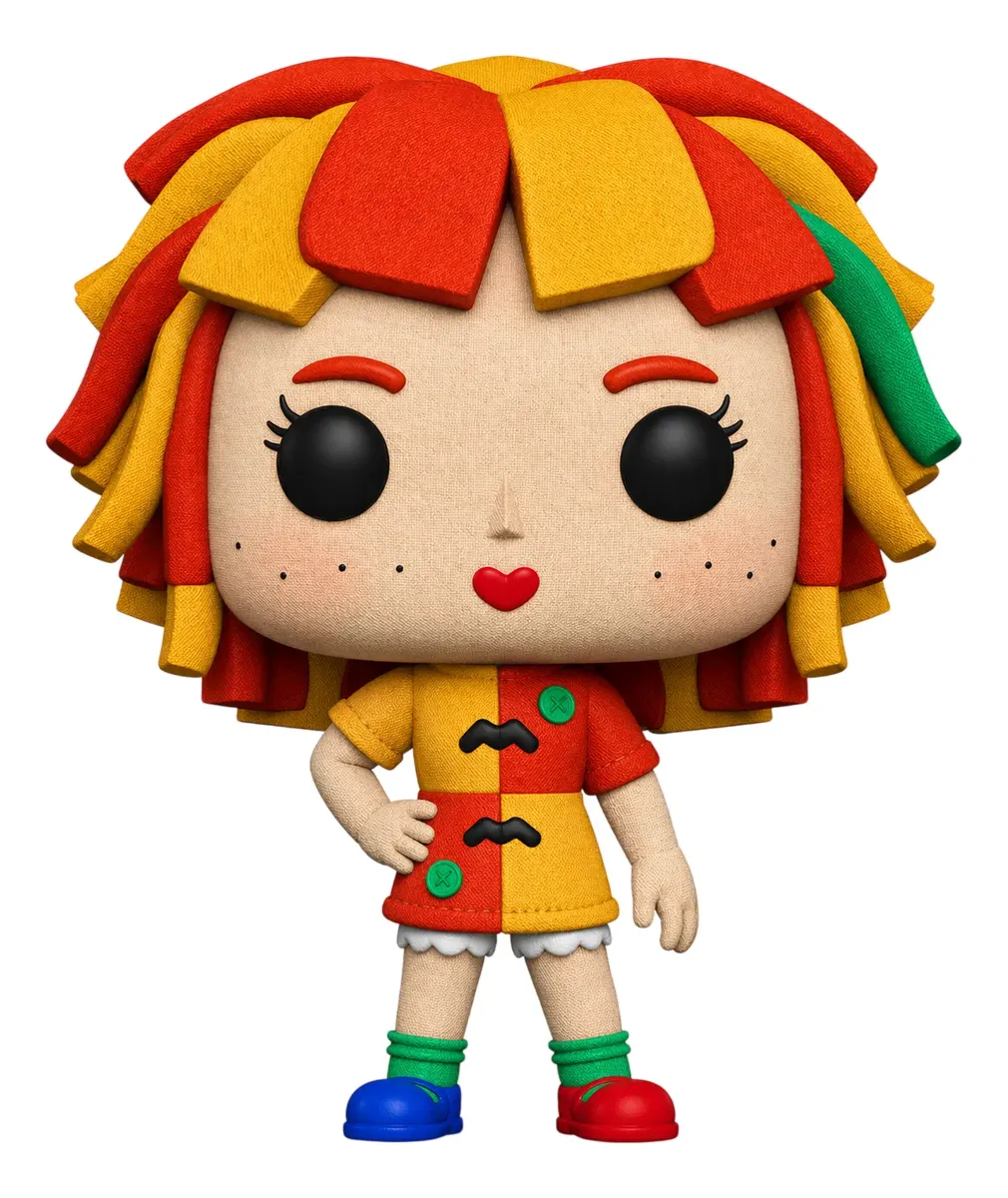 Emília Personalizado em 3D Estilo Pop