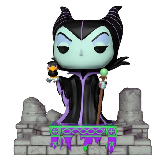 FUNKO POP DISNEY VILLAINS *DELUXE* MALEFICENT W/DIABLO *EX* 1206