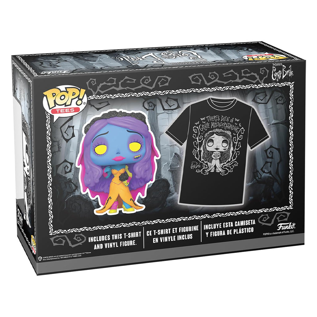 FUNKO POP TEES CORPSE BRIDE: EMILY & CAMISETA TAMANHO L (72700)