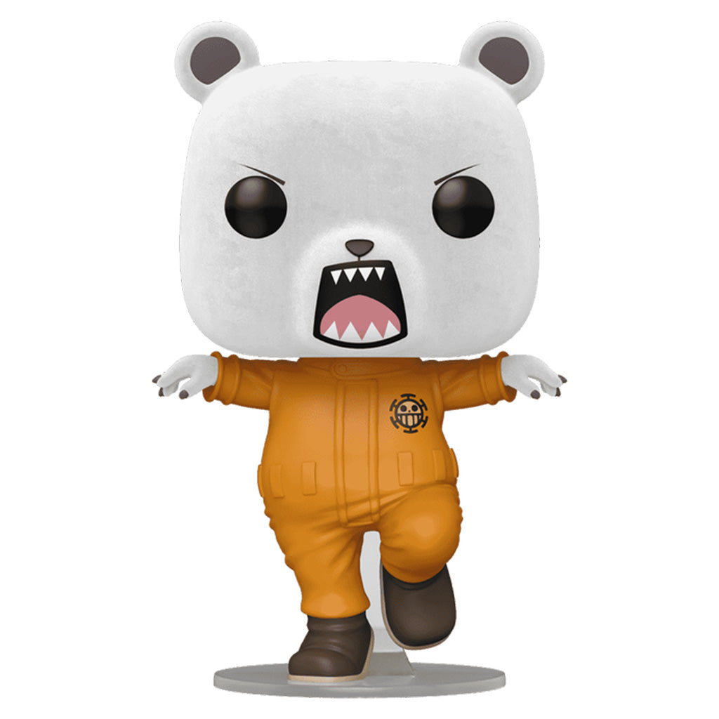 FUNKO POP ONE PIECE BEPO FLOCKED *EX* 1896