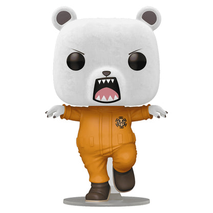 FUNKO POP ONE PIECE BEPO FLOCKED *EX* 1896