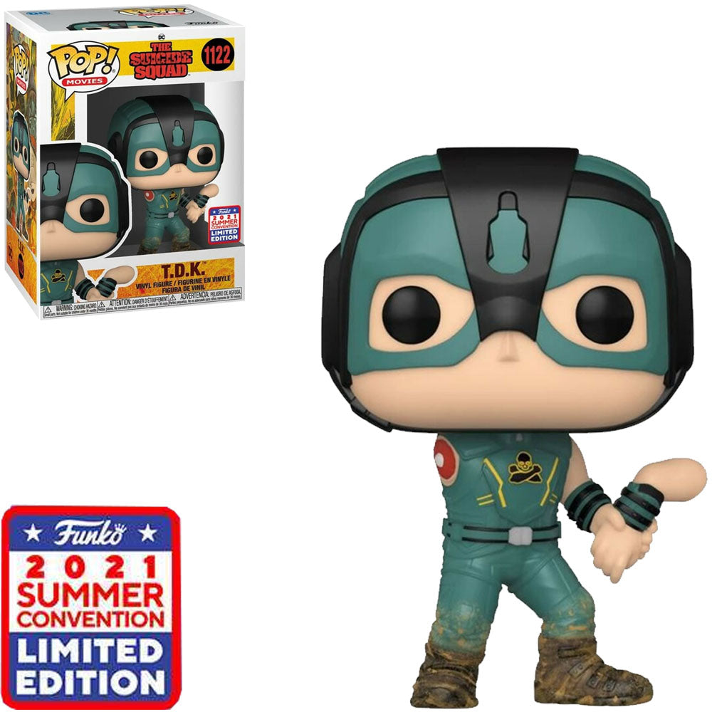 FUNKO POP THE SUICIDE SQUAD SDCC 2021 EXCLUSIVE - T.D.K. 1122