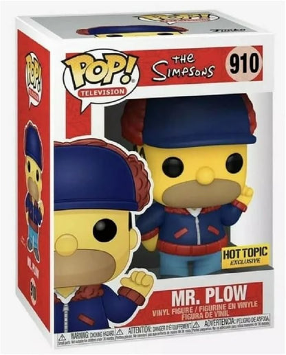 FUNKO POP THE SIMPSONS HOMMER MR.PLOW *EX* 910