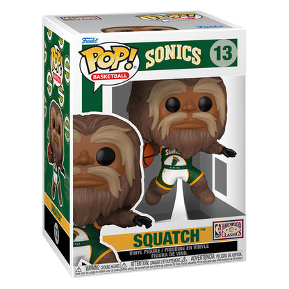 FUNKO POP BASKETBALL NBA MASCOTS SEATTLE SONICS - SQUATCH 13