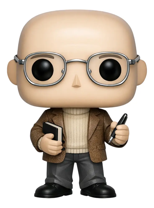 Michel Foucault Personalizado em 3D Estilo Pop