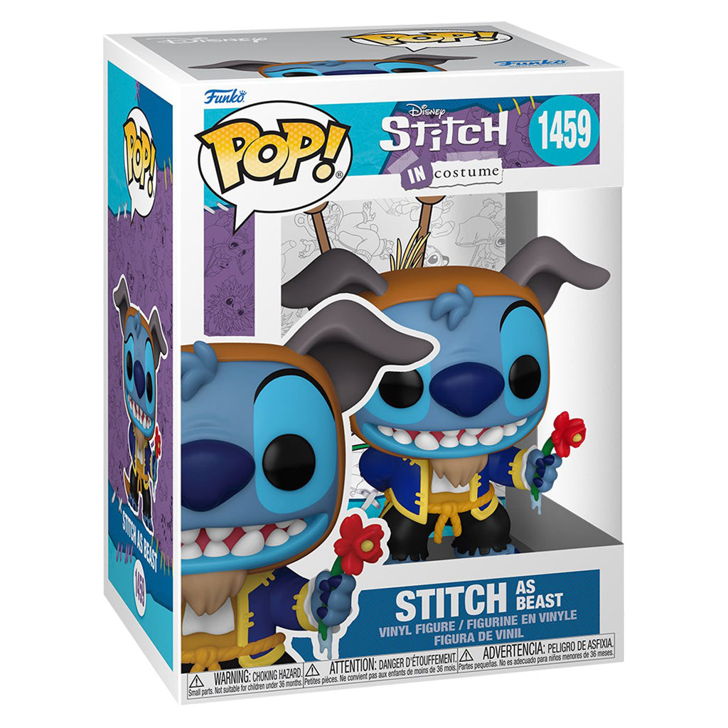 FUNKO POP DISNEY LILO STITCH COSTUME STITCH AS BEAST 1459