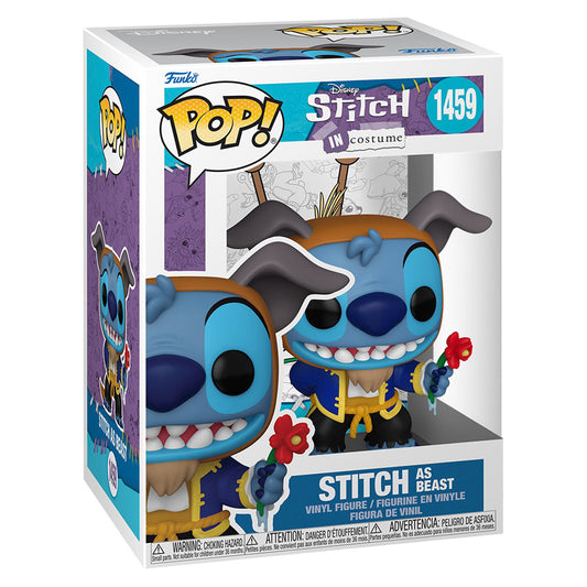 FUNKO POP DISNEY LILO STITCH COSTUME STITCH AS BEAST 1459