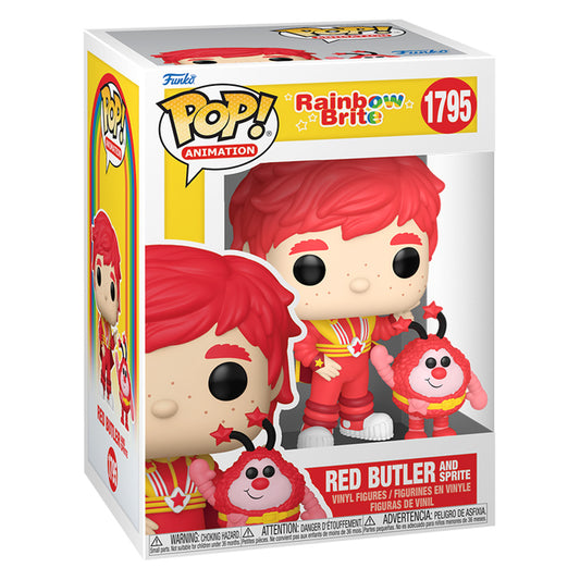 FUNKO POP RAINBOW BRITE RED BUTLER AND SPRITE 1795