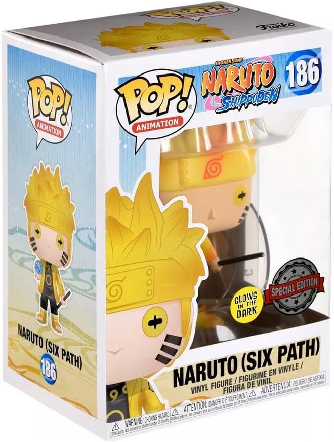 FUNKO POP NARUTO NARUTO SIX PATH *EX* 186