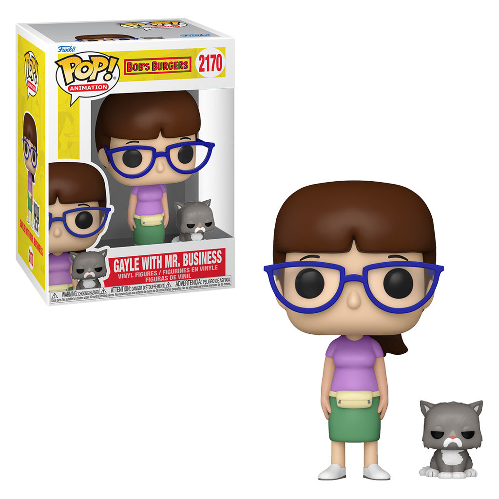 FUNKO POP BOBS BURGERS GAYLE W/MR. BUSINESS 2170