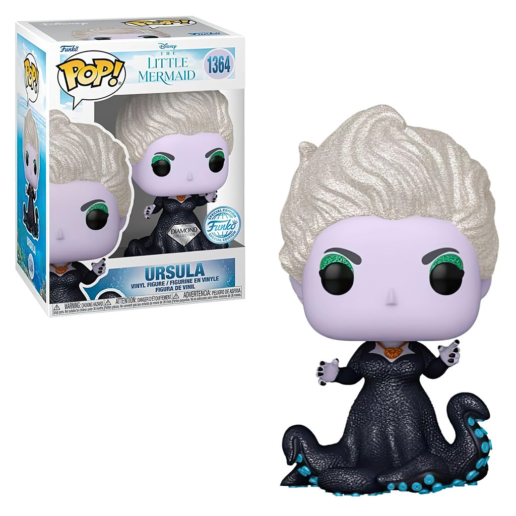 FUNKO POP DISNEY LITTLE MERMAID MOVIE URSULA DIAMOND *EX* 1364