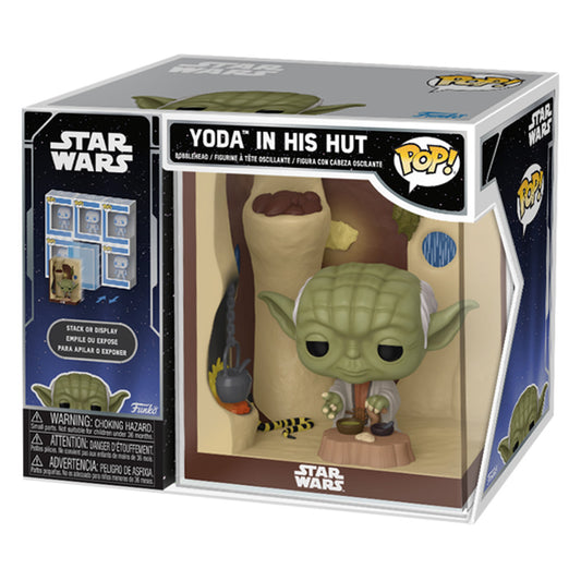 FUNKO POP NOOKS STAR WARS YODA,IN HIS HUT 90375