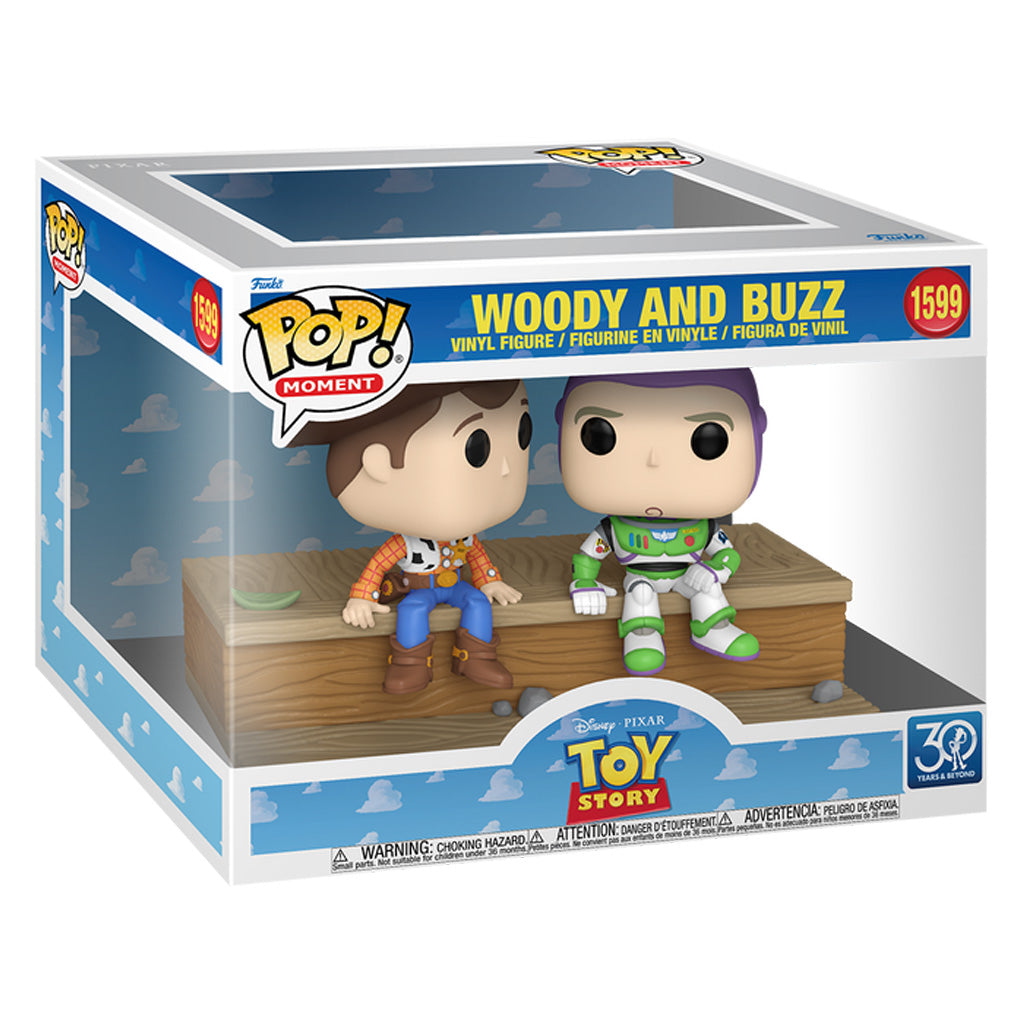 FUNKO POP TOY STORY 30TH *MOMENT* WOODY AND BUZZ 1599