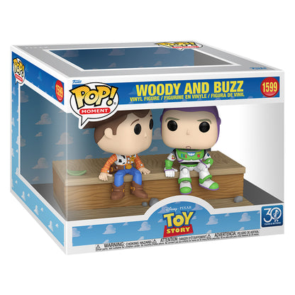 FUNKO POP TOY STORY 30TH *MOMENT* WOODY AND BUZZ 1599