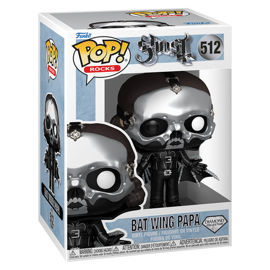 FUNKO POP ROCKS GHOST - BAT WING PAPA (DIAMOND COLLECTION) 512