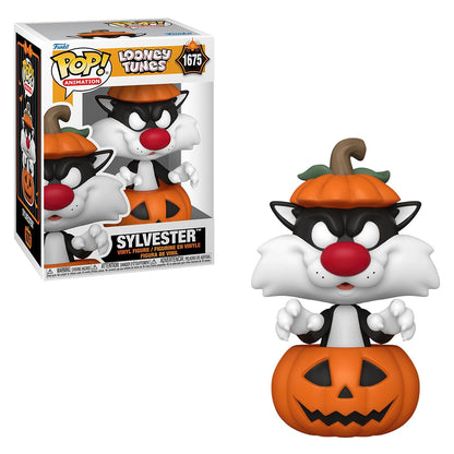 FUNKO POP LOONEY TUNES HALLOWEEN SYLVESTER W/PUMPKIN 1675