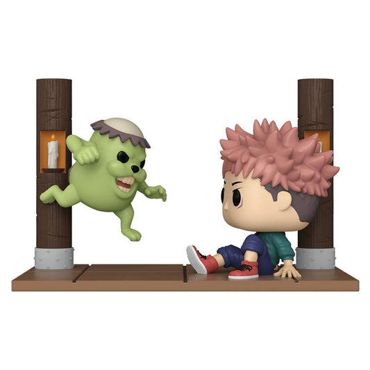 FUNKO POP JUJUTSU KAISEN *MOMENT* YUJI ITADORI W/CURSED DOLL 1541