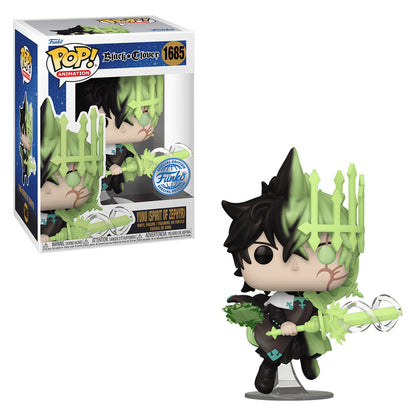 FUNKO POP BLACK CLOVER S2 YUNO SPIRIT OF ZEPHYR W/DRIVE *EX* 1685