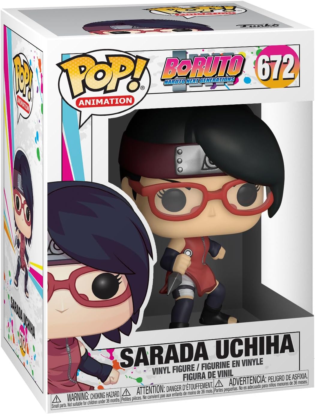 FUNKO POP BORUTO SARADA UCHIHA  672