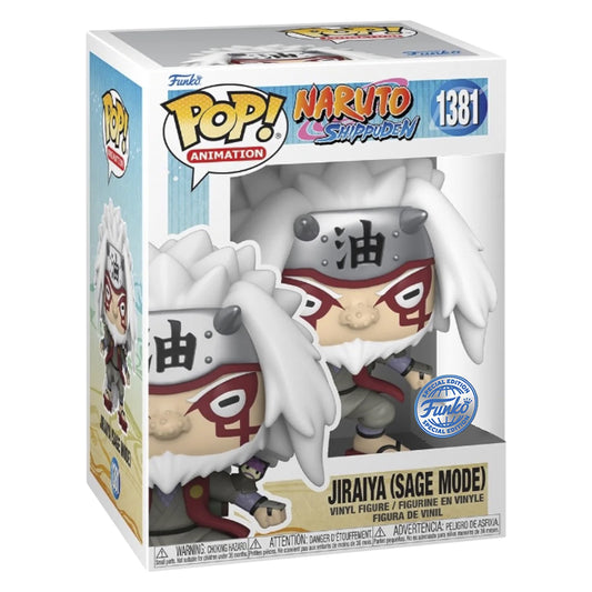 FUNKO POP NARUTO SHIPPUDEN JIRAIYA SAGE MODE *EX* 1381
