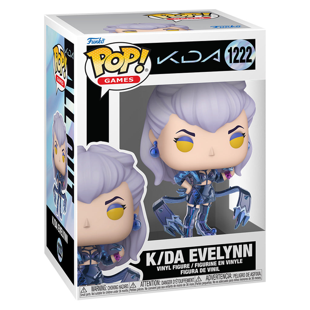 FUNKO POP GAMES LEAGUE OF LEGENDS K/DA EVELYNN 1222