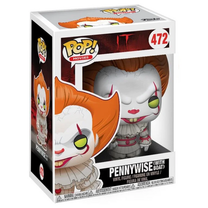 FUNKO POP MOVIES IT - PENNYWISE WITH BOAT 472