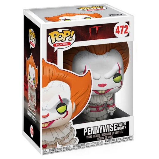 FUNKO POP MOVIES IT - PENNYWISE WITH BOAT 472
