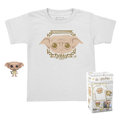 FUNKO POCKET POP! + CAMISETA MD KIDS TEE: DOBBY - HARRY POTTER 6350