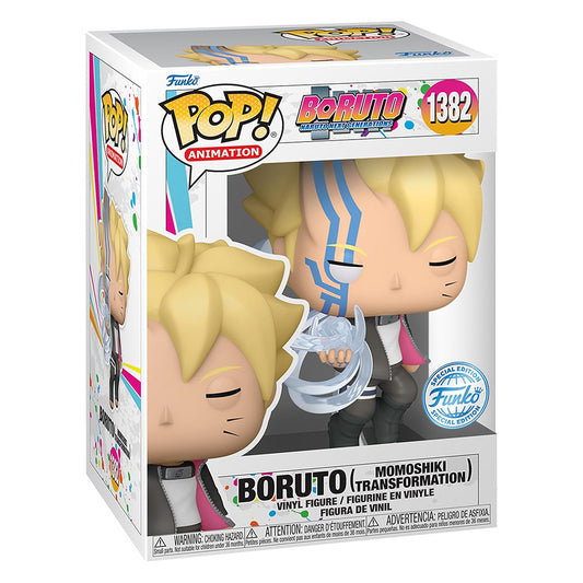 FUNKO POP ANIMATION BORUTO: NARUTO NEXT GENERATIONS EXCLUSIVE BORUTO MOMOSHIKI TRANSFORMATION 1382