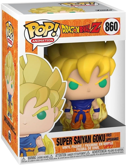 FUNKO POP DRAGON BALL Z - SUPER SAIYAN GOKU FIRST APPEARANCE 860