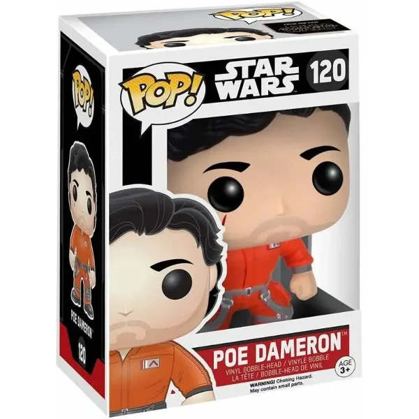 FUNKO POP STAR WARS EXCLUSIVE - POE DAMERON JUMPSUIT 120