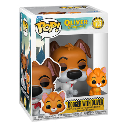 FUNKO POP DISNEY OLIVER & COMPANY - DODGER WITH OLIVER 1705