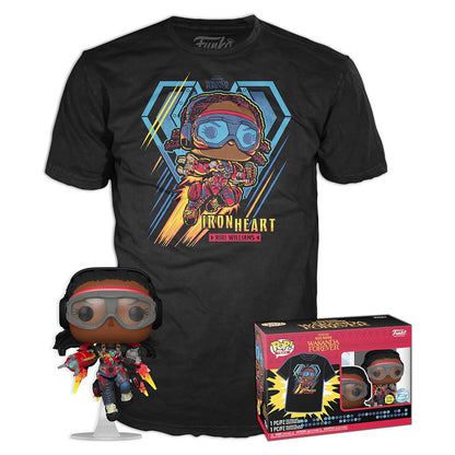FUNKO POP TEES MARVEL BLACK PANTHER: WAKANDA FOREVER & CAMISETA TAMANHO LG (70381)