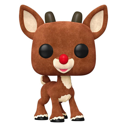 FUNKO POP RUDOLPH THE RED NOSED REINDEER RUDOLPH FLOCKED *EX* 1260