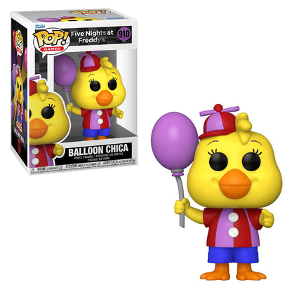 FUNKO POP FIVE NIGTHS FREDDY BALLOON CHICA 910