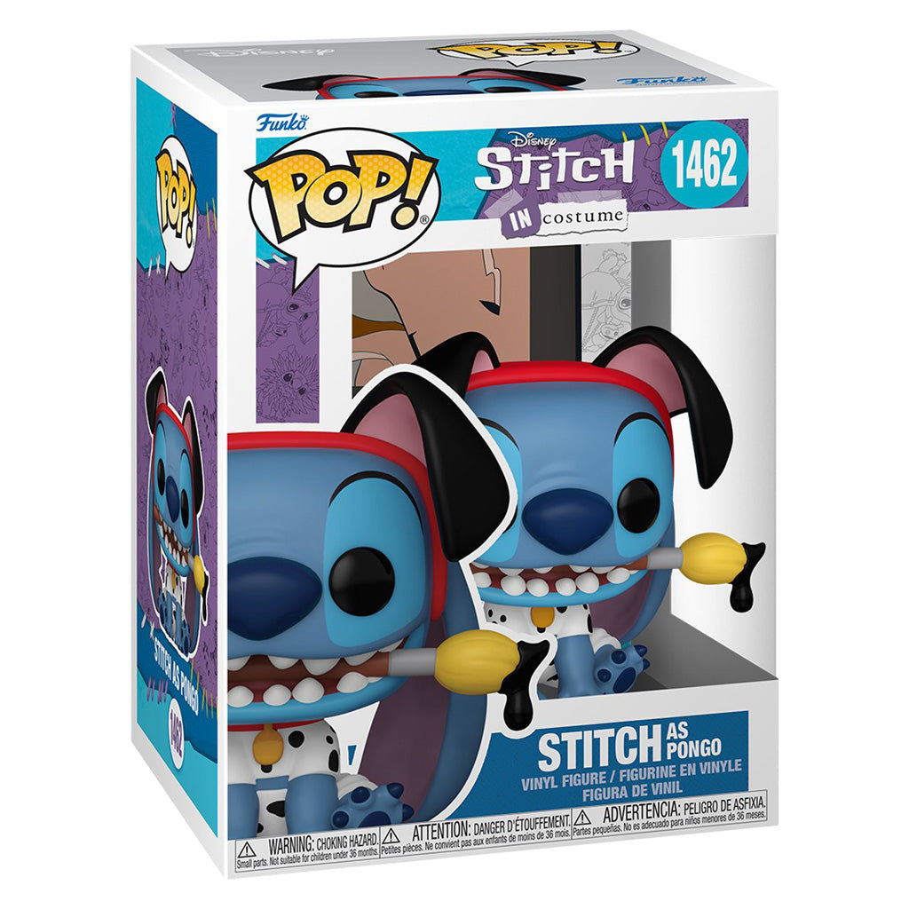 FUNKO POP DISNEY LILO STITCH COSTUME 101 DALMATIANS PONGO 1462