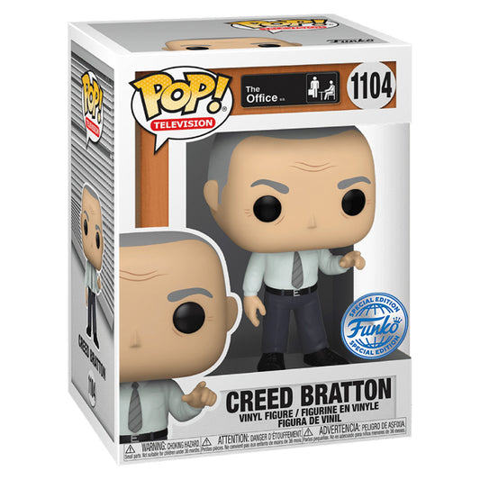 FUNKO POP THE OFFICE CREED BRATTON *EX* 1104