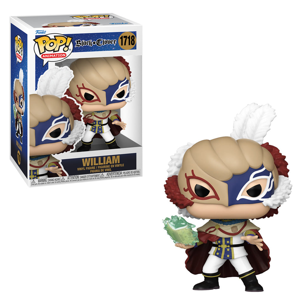 FUNKO POP BLACK CLOVER S2 WILLIAM 1718