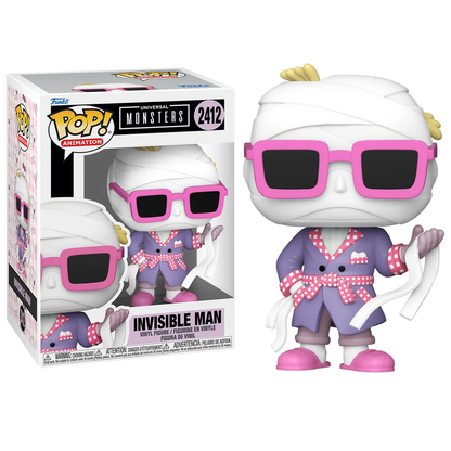 FUNKO POP ANIMATION UNIVERSAL MONSTERS - INVISIBLE MAN 2412