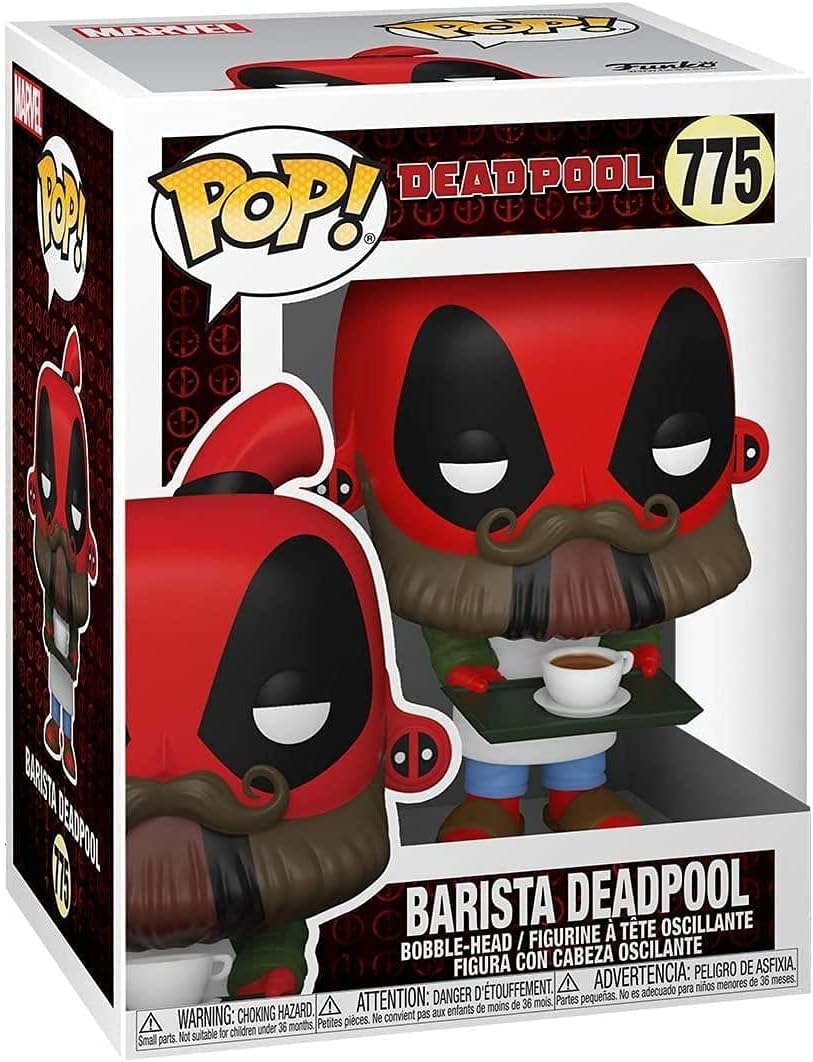 FUNKO POP MARVEL DEADPOOL 30TH DEADPOOL BARISTA  775