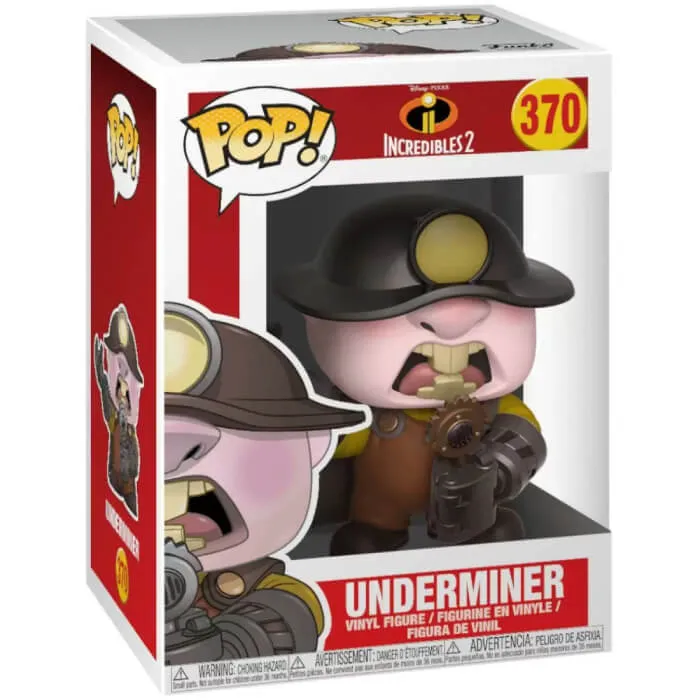 FUNKO POP DISNEY THE INCREDIBLES 2 UNDERMINER 370