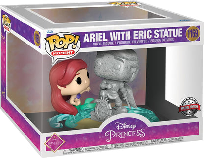 FUNKO POP DISNEY LITTLE MERMAID ARIEL WITH ERIC STATUE *EX* 1169