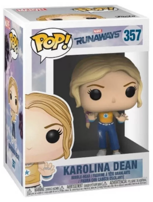 FUNKO POP MARVEL RUNAWAYS - KAROLINA DEAN 357
