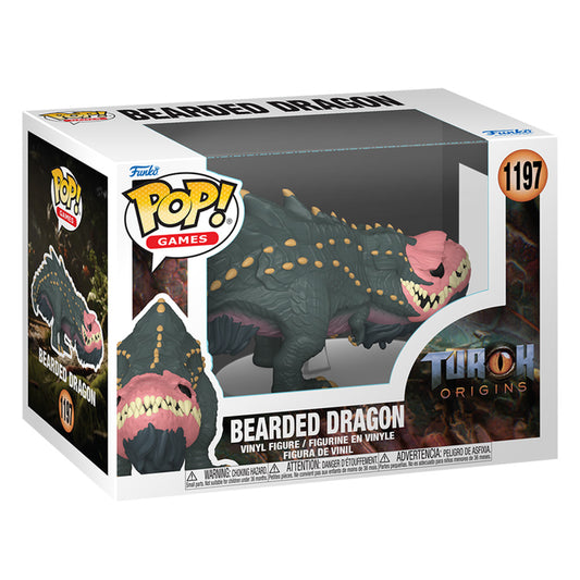 FUNKO POP GAMES TUROK ORIGINS - BEARDED DRAGON 1197